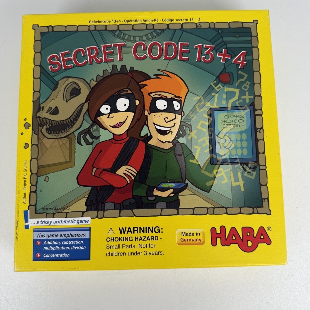 Secret Code 13+4 - HABA 2012 - Complete! - Picture 2 of 8